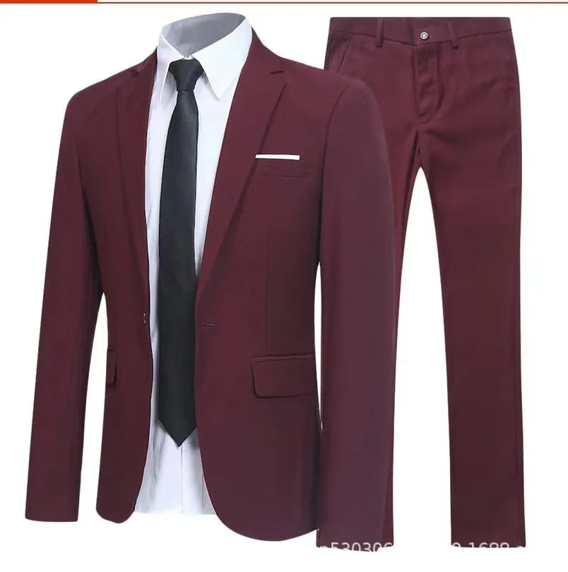 Mens-Suit-Set-Business-Casual-Blazer-Groom-Groomsmen-Wedding-Tuxedo-Two-Piece-Formal-Office-Wear-Party-Suit