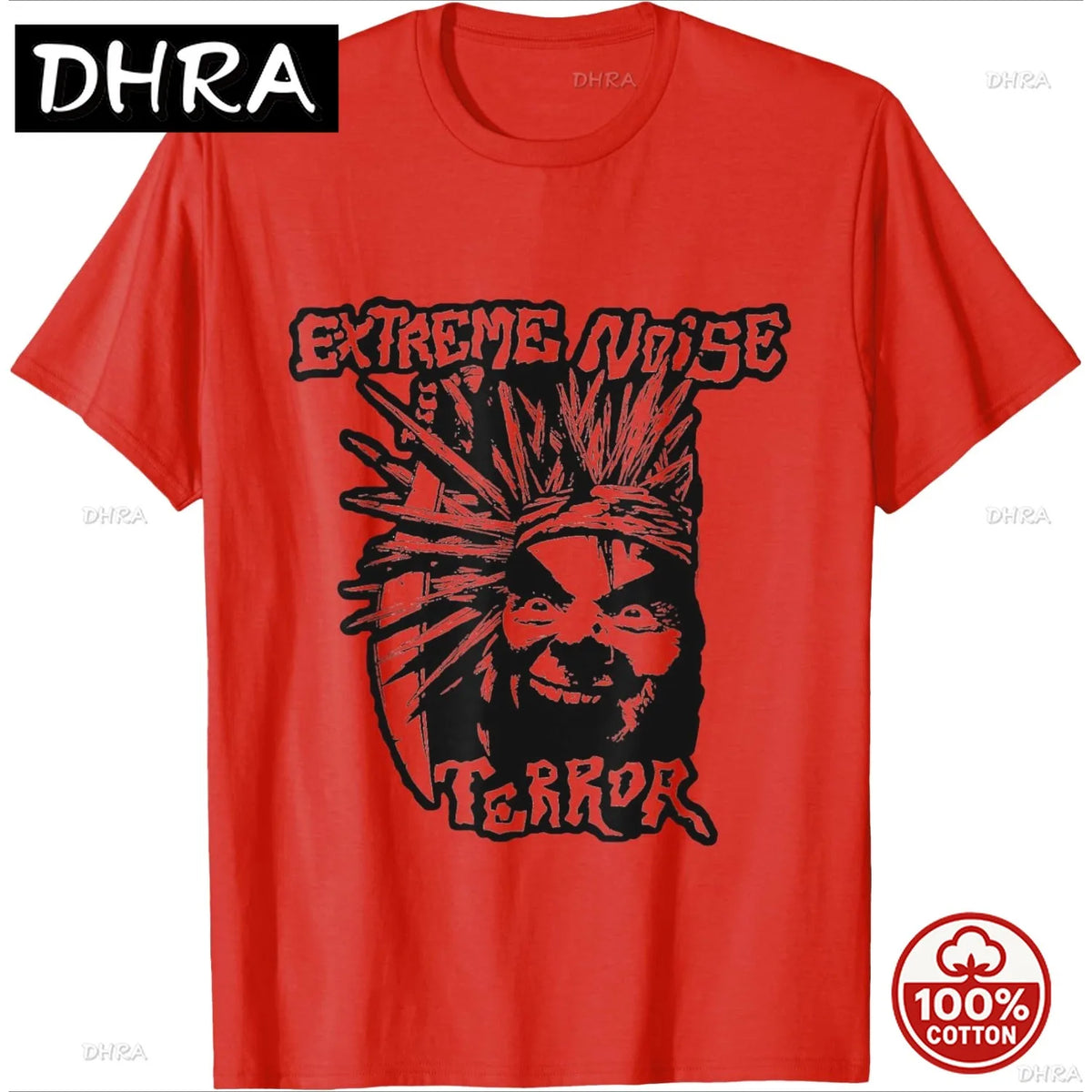 ENT Extreme Noise Terror Crust Punk Grindcore Band Rock Classic Vintage Oversized T-Shirt Tee Graphic Cotton Men Unisex T Shirts