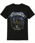 Metallica Band T-Shirt Cotton Graphic Tee Men Women Summer Streetwear Top