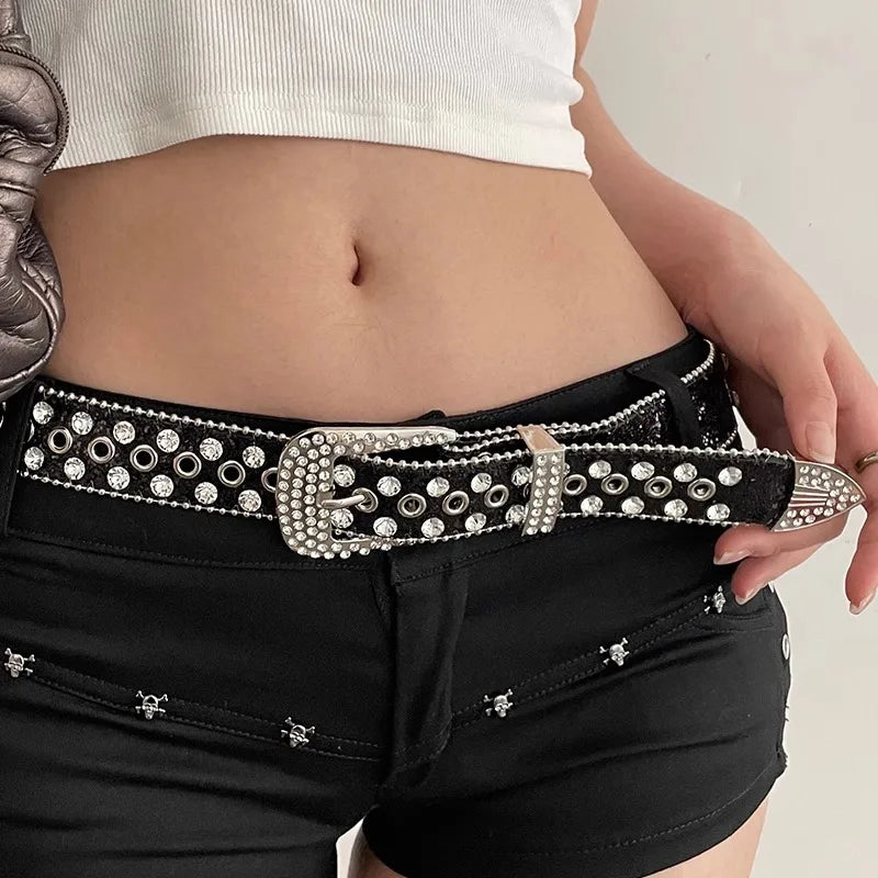 Y2k Punk Belt For Women American Waist Belt New Spring And Summer 2025 Alternative Culture Harajuku Style