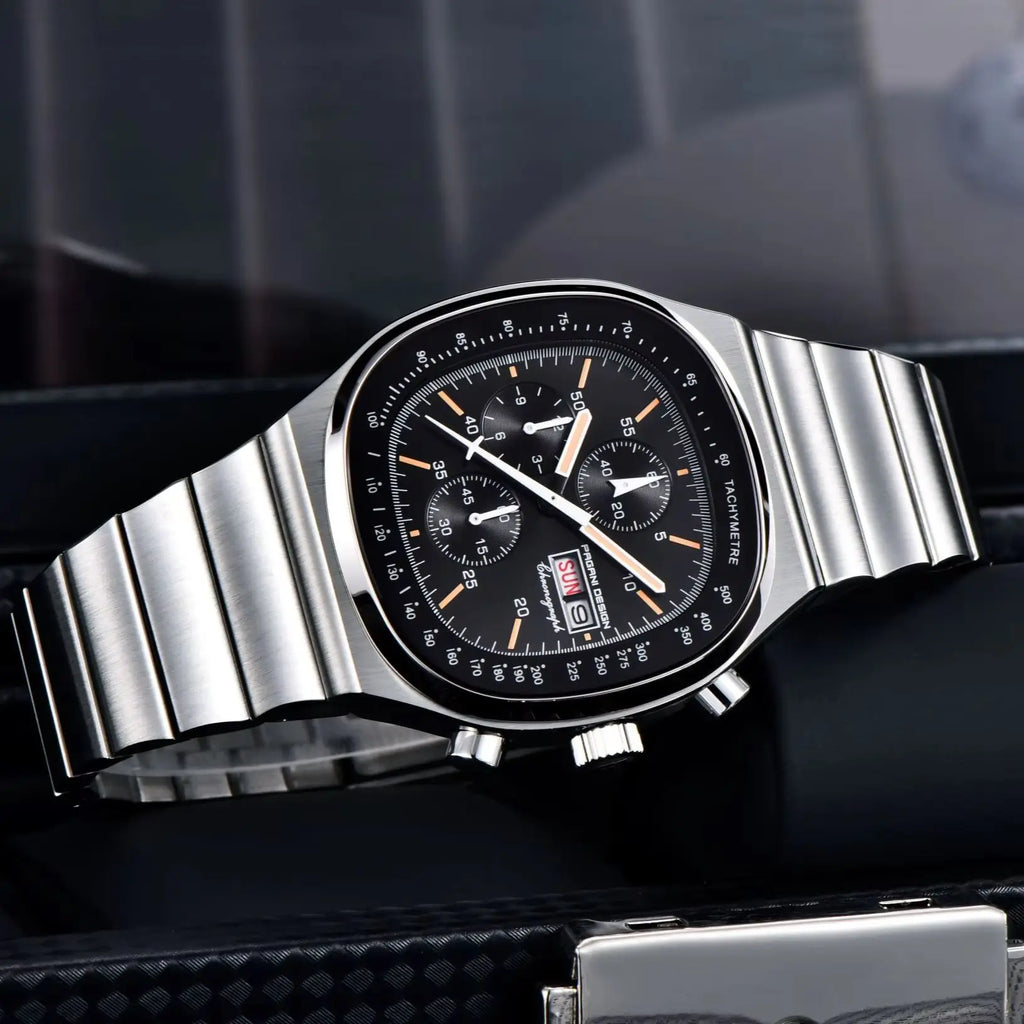 Pagani Design Luxury Mens' Quartz Watch MIYOTA OS00 Sapphire Waterproof Speed Tester  Wrist Watch Reloj Hombre PD1819