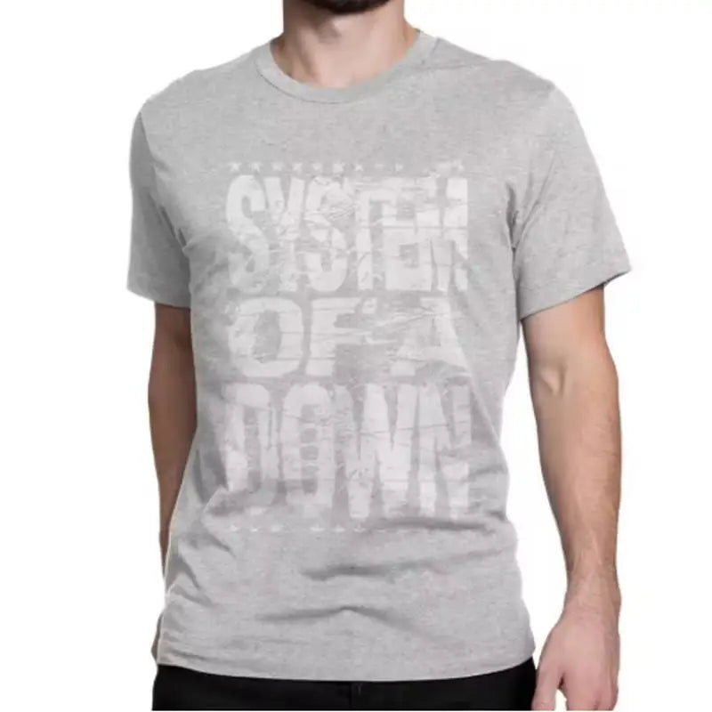 Novelty Rock Heavy Metal Band T-Shirt Men Women's O Neck Pure Cotton T Shirts System of A Downs SOAD Tee Shirt 3XL Tops
