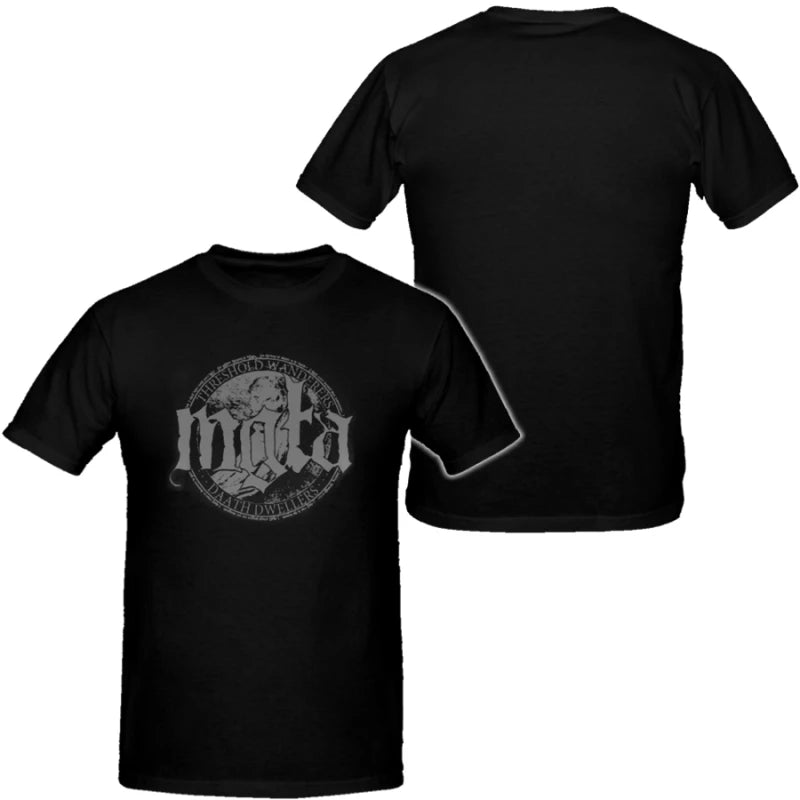 Mgla Band Mens Hip Hop Heavy Metal Tshirts Cotton Shirt Unisex Summer Short Sleeve Fashion Brand Tee Vintage Tops