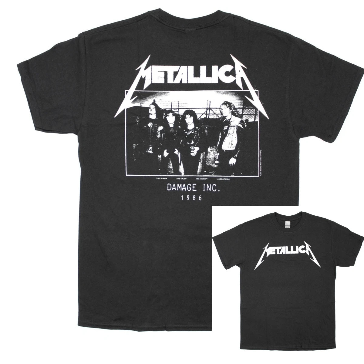 Metallica Metal Up Band T-Shirt Cotton Graphic Tee Men Women Summer Streetwear Top