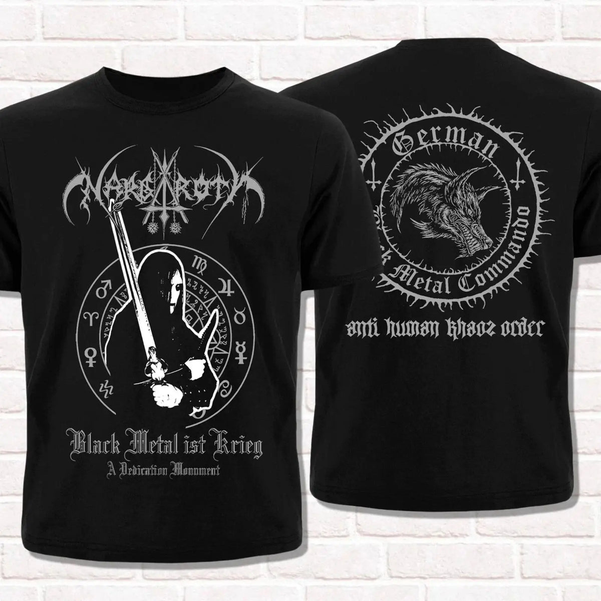 We're Going To Hell for This Norwegian Black Metal Top Carpathian Forest T-Shirt Gothic Rock T Shirts Print Casual Streetwear
