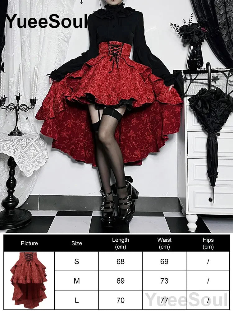 Gothic Women Skirts Black High Waist Pleated Skirts 2026 New Y2K Party Club Punk Goth Dark Grunge Lolita Halloween Mini Skirt