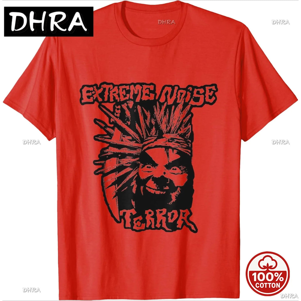 ENT Extreme Noise Terror Crust Punk Grindcore Band Rock Classic Vintage Oversized T-Shirt Tee Graphic Cotton Men Unisex T Shirts