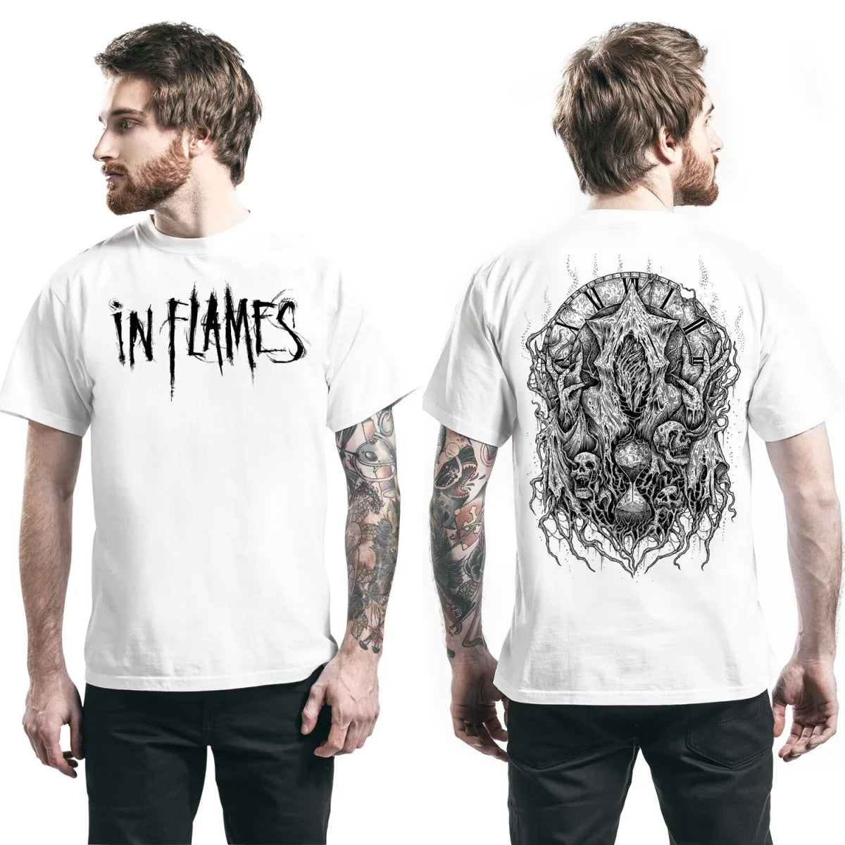 Y2k in Flames Graphic Cotton T-shirt Unisex Summer Short Sleeve Fashion Brand Tee Luxury Casual Vintage Tees