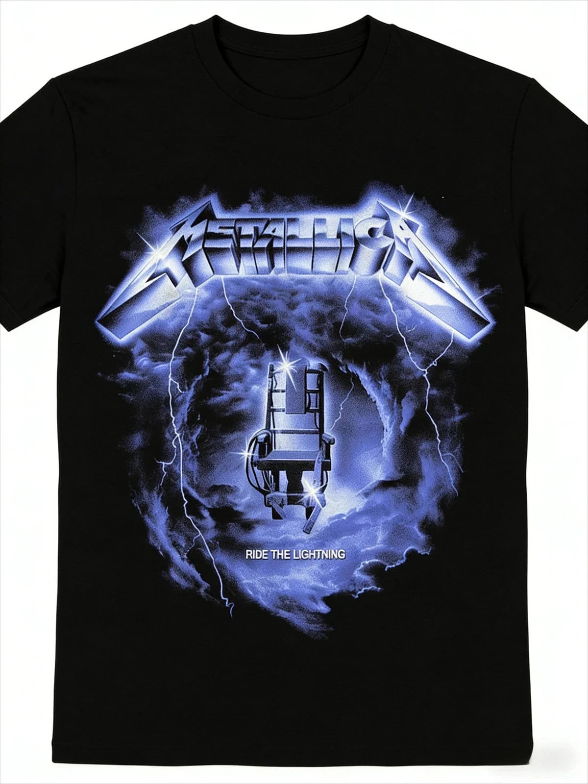 Metallica Band T-Shirt Cotton Graphic Tee Men Women Summer Streetwear Top