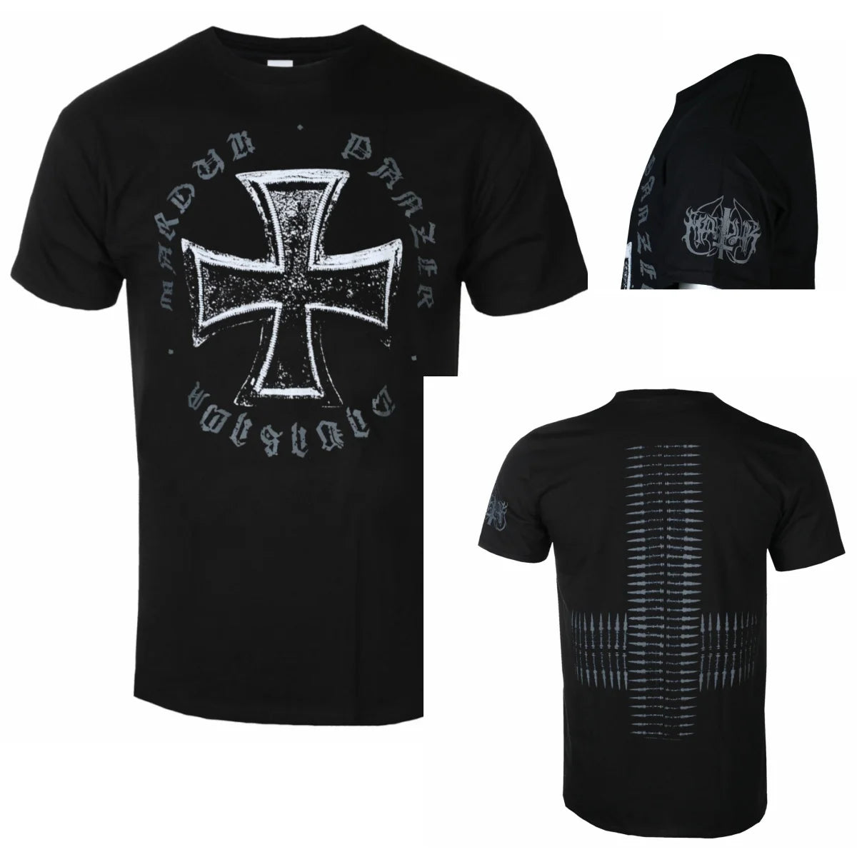 Y2k Summer Marduk Graphic Cotton T-shirt Unisex Summer Short Sleeve Fashion Brand Tee Luxury Casual Vintage Tees