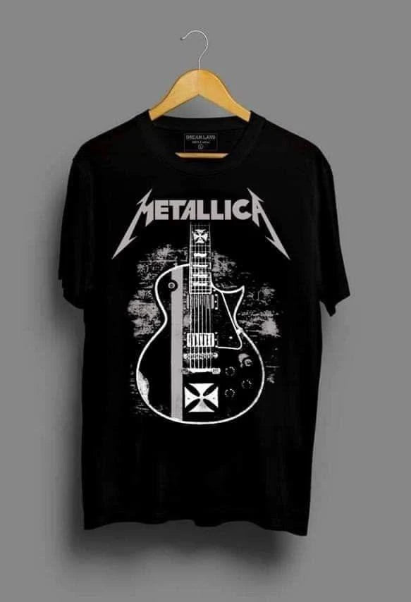 Metallica Band T-shirt Fashionable and Casual Daily Summer T-shirt Suitable for Both Men and Women