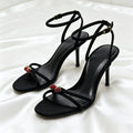 Sexy Brand Thin High Heels Women Summer New Fashion Designer Sandals Ladies Pumps Ankle Strap Elegant Banquet Party Shoes Female