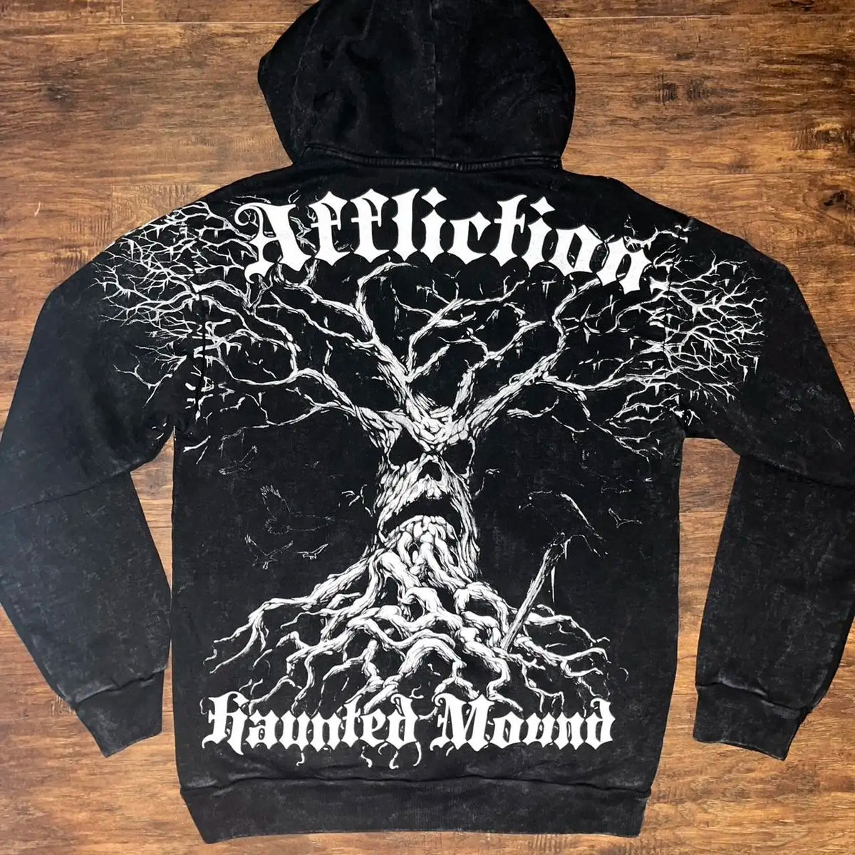 Y2K Street Gothic Hoodie Punk Classic Retro Skull Print Zipper Hip Hop Leisure Sweater New Personality Hoodie Street Wear
