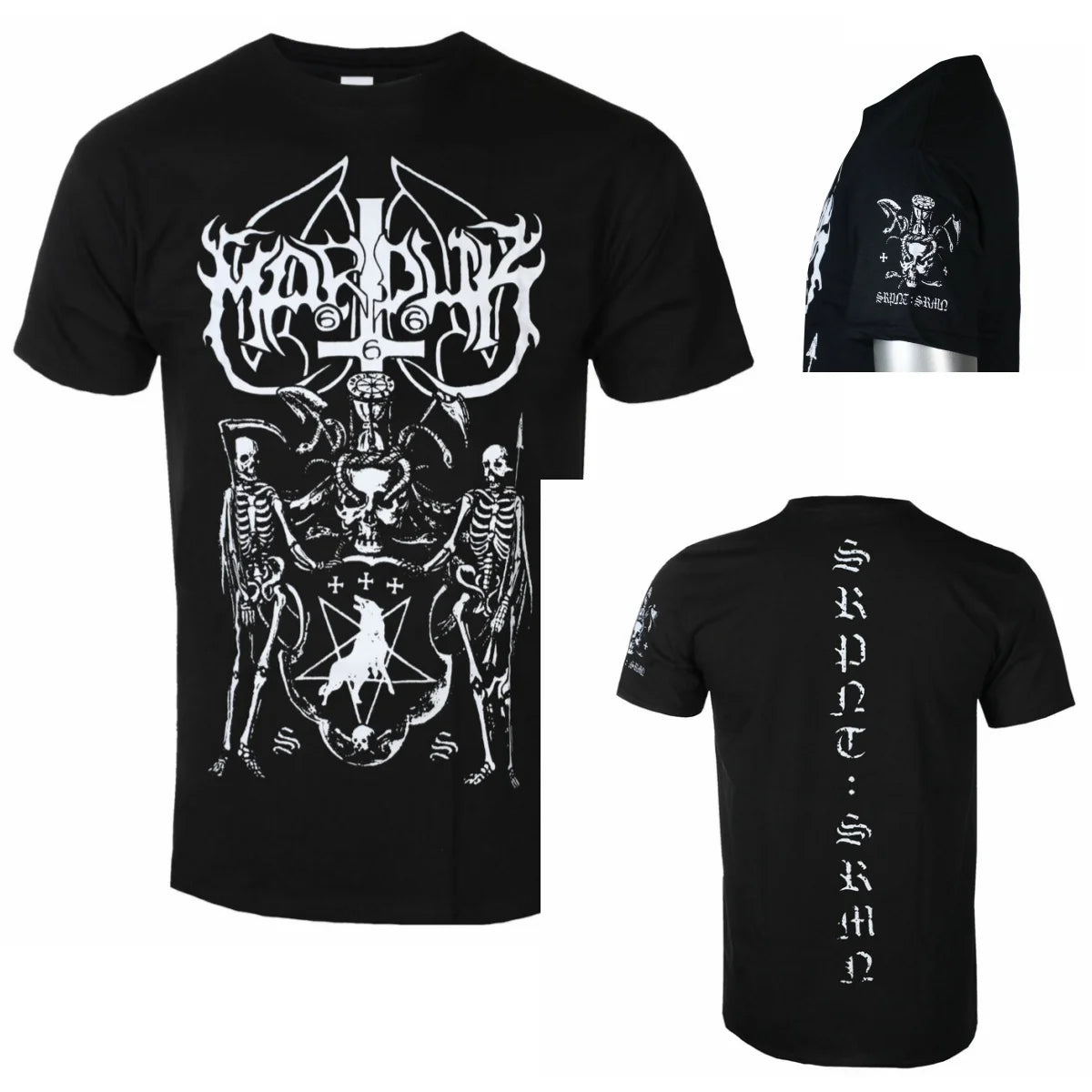 Y2k Summer Marduk Graphic Cotton T-shirt Unisex Summer Short Sleeve Fashion Brand Tee Luxury Casual Vintage Tees