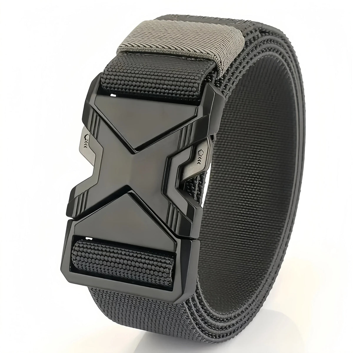New Quick Release Pluggable Buckle Sports Belt Breathable ElasticMen Belts For Men Elastic Pants Belt