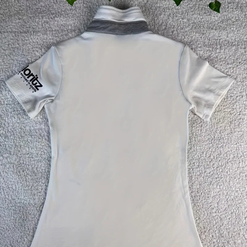 Y2k T-shirt Polo Goth Punk Vintage 2000s Letter Print Slim Short Sleeve Aesthetic Harajuku Streetwear Summer Chic Grunge Emo Tee