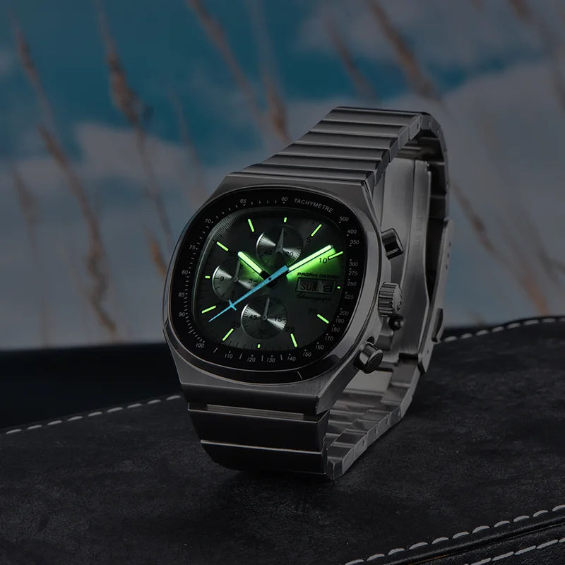 Pagani Design Luxury Mens' Quartz Watch MIYOTA OS00 Sapphire Waterproof Speed Tester  Wrist Watch Reloj Hombre PD1819