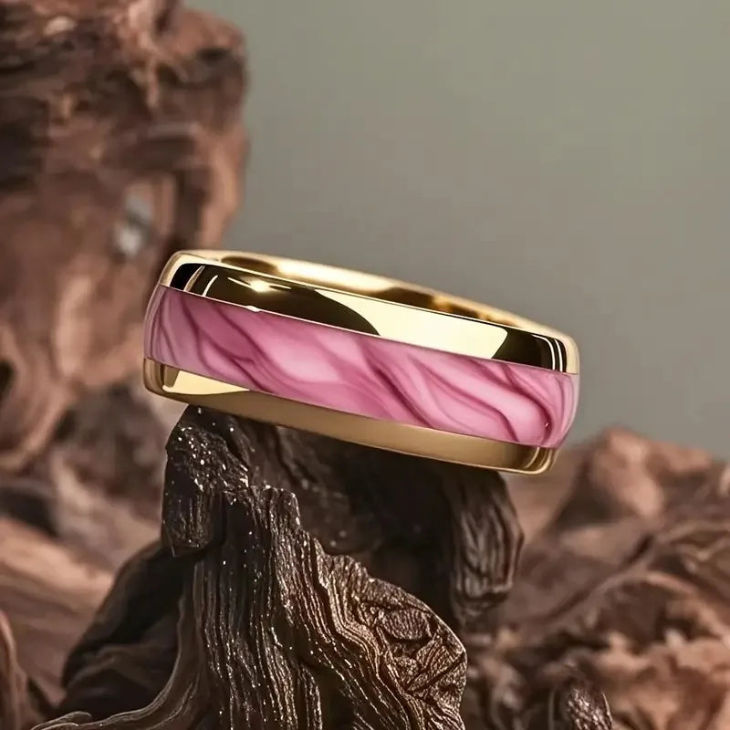 Vintage Gothic Halloween Castle Moon Bat Ring Hiphop Stainless Steel Rings For Men Wedding Party Jewelry Valentine's Day Gift
