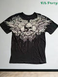 Fashion Y2k T-Shirt Men Medieval Vintage Skull 3D Printed Short Sleeve Hip Hop Street Style Round Neck Tee Summer Men's Clothing