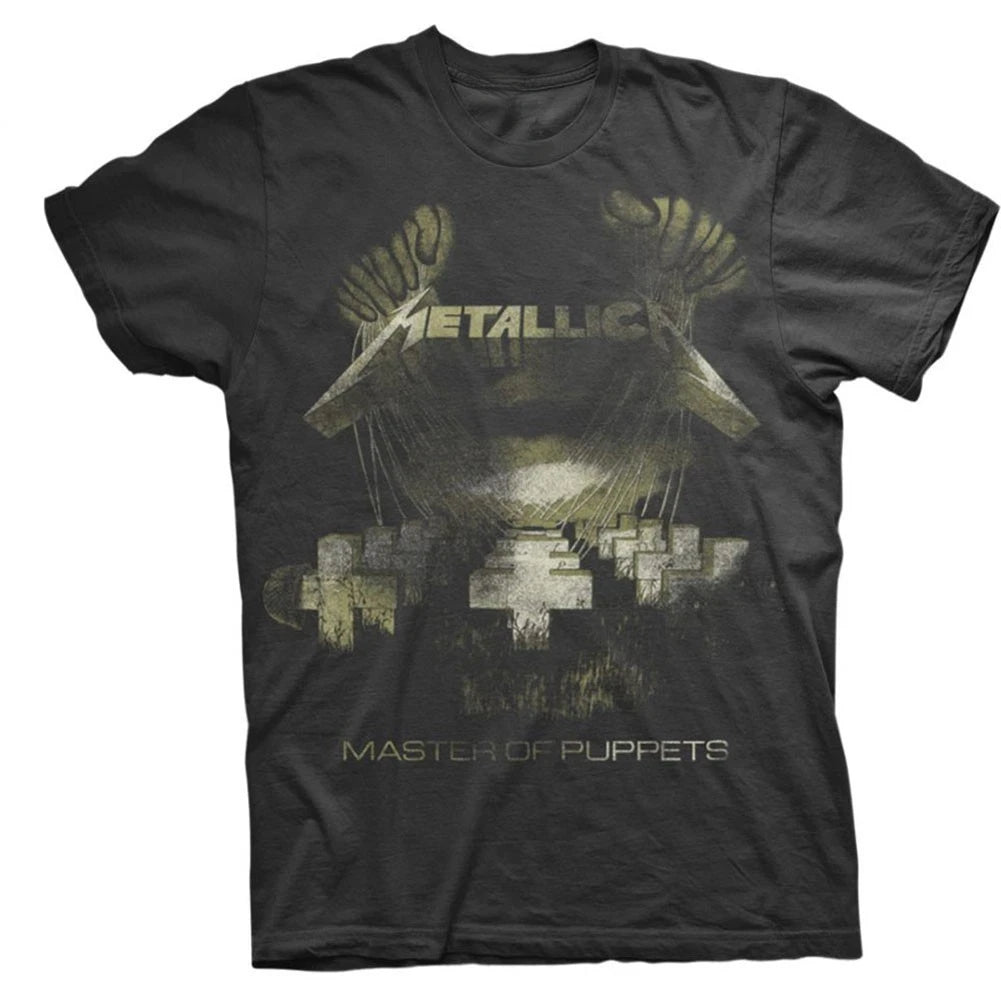 Metallica Metal Up Band T-Shirt Cotton Graphic Tee Men Women Summer Streetwear Top
