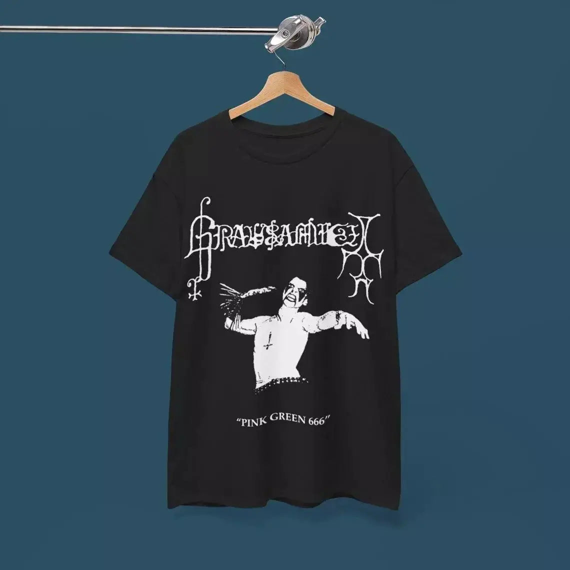 We're Going To Hell for This Norwegian Black Metal Top Carpathian Forest T-Shirt Gothic Rock T Shirts Print Casual Streetwear