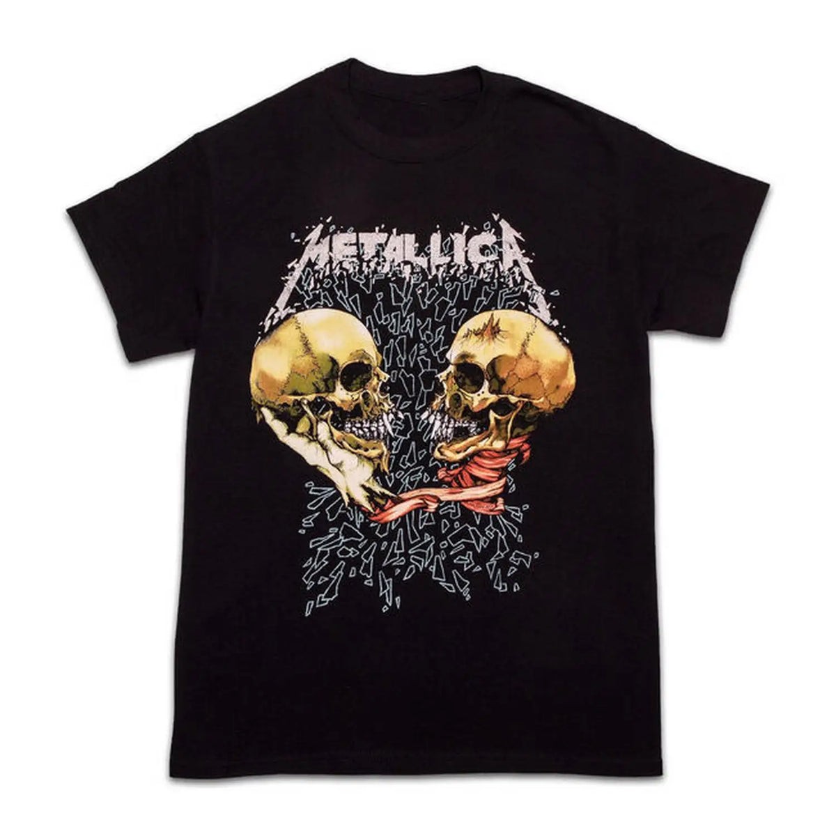 New Metallica bestseller Men's 100%Cotton shirt Y2k electric guitar Graphic Tshirts hiphop style Women hawaiian luxury T-shirt.