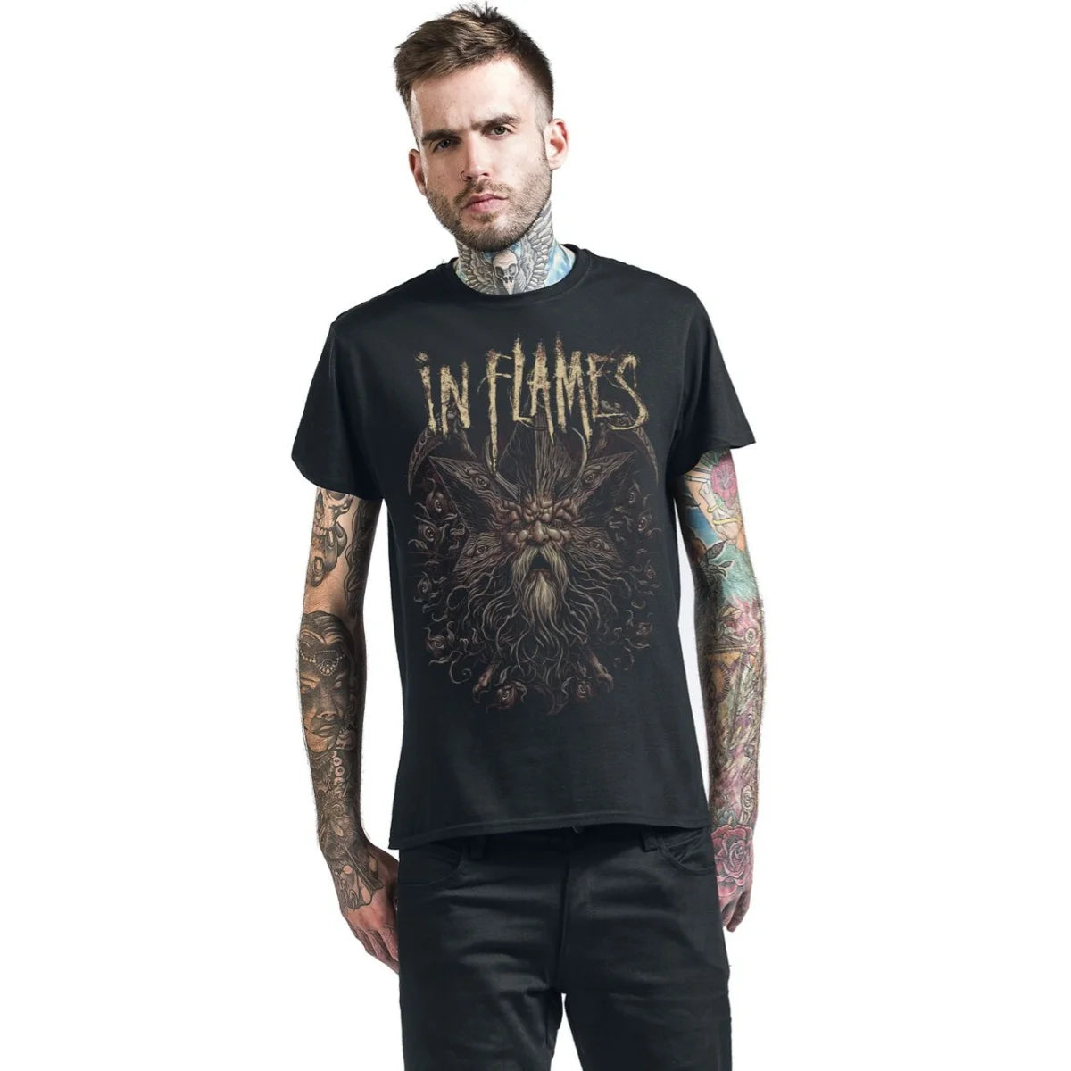 Y2k in Flames Graphic Cotton T-shirt Unisex Summer Short Sleeve Fashion Brand Tee Luxury Casual Vintage Tees