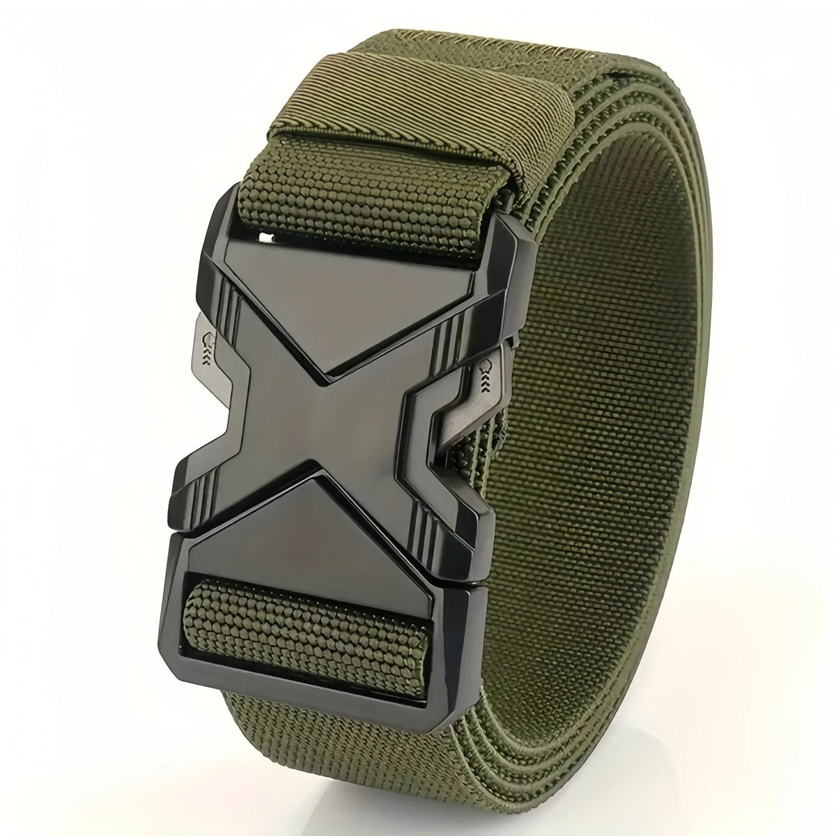 New Quick Release Pluggable Buckle Sports Belt Breathable ElasticMen Belts For Men Elastic Pants Belt