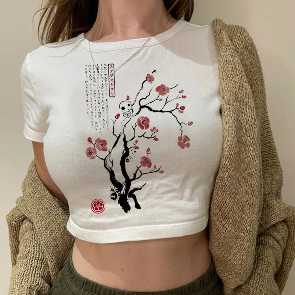 Y2k Girls crop top Fairy corset vintage  gothic  shoujo girl style cute summer y2k teens tees