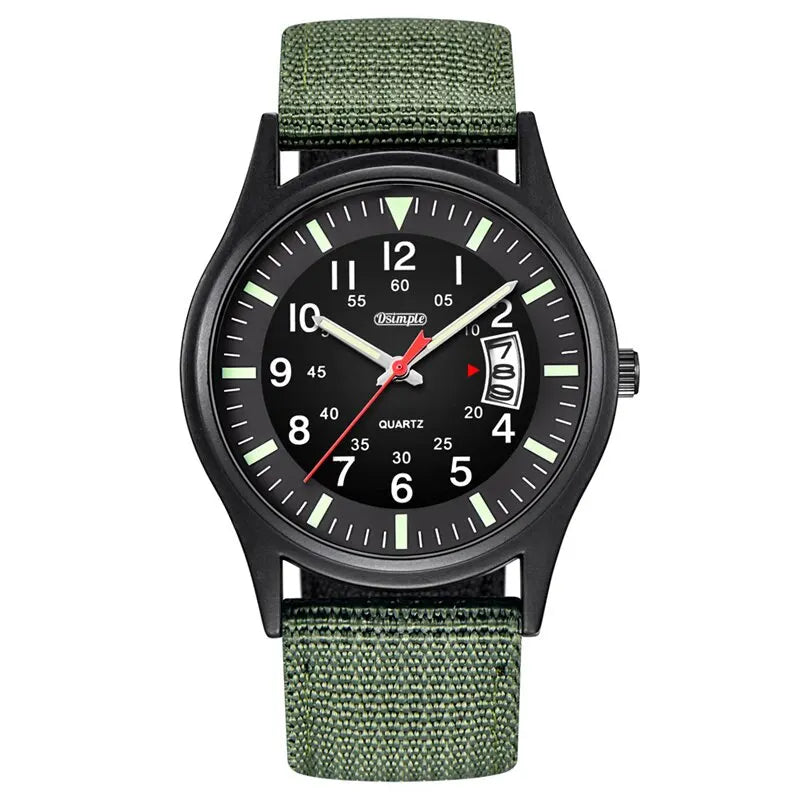 Reloj Hombre 2023 Fashion Mens Nylon Watches Luxury Men Army Military Quartz Watch Calendar Date Wristwatch Relogio Masculino
