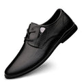 2024 Men Office Oxfords Shoes Hot Sale Male Comfortable Dress Shoe Brand Coiffeur Shoes Lace-up Casual Genuine Leather Footwear