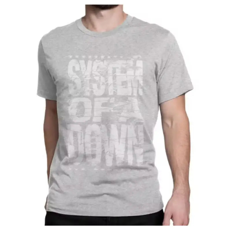 Novelty Rock Heavy Metal Band T-Shirt Men Women's O Neck Pure Cotton T Shirts System of A Downs SOAD Tee Shirt 3XL Tops