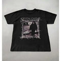 Y2K Punk Dark Streetwear Portrait Graphic T-Shirt Men Women Urban Style Polyester Short Sleeve Fashion Casual Tops