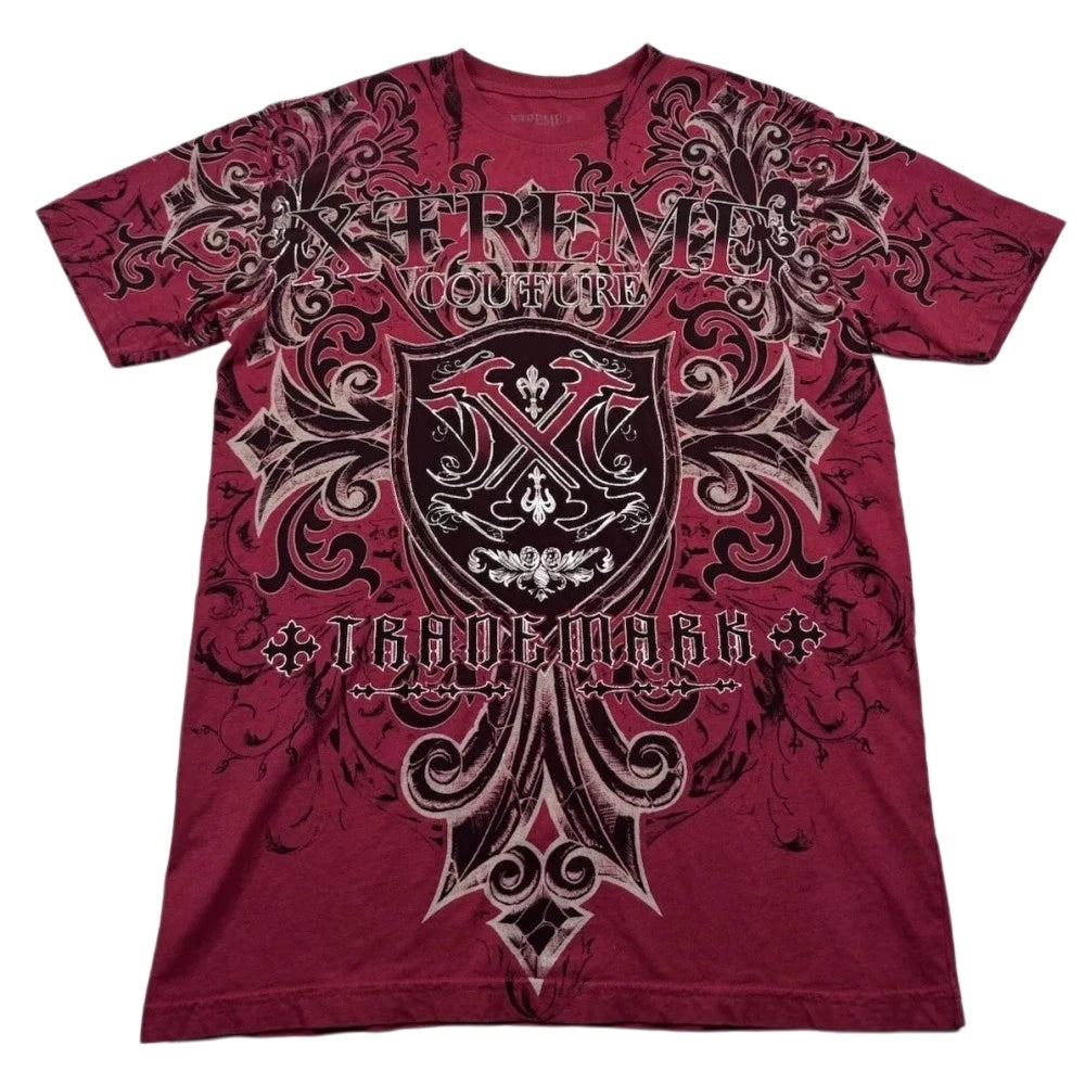 Fashion Y2k T-Shirt Men Medieval Vintage Skull 3D Printed Short Sleeve Hip Hop Street Style Round Neck Tee Summer Men's Clothing