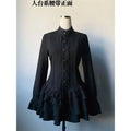 Gothic Lace Dress, Dark Waist Skirt