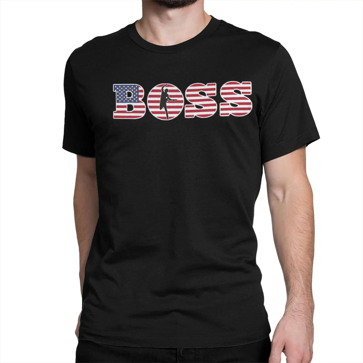 Bruce Heavy Metal T-Shirt for Men Women Springsteen Awesome Pure Cotton Tee Shirt Round Collar Short Sleeve T Shirts Summer Tops