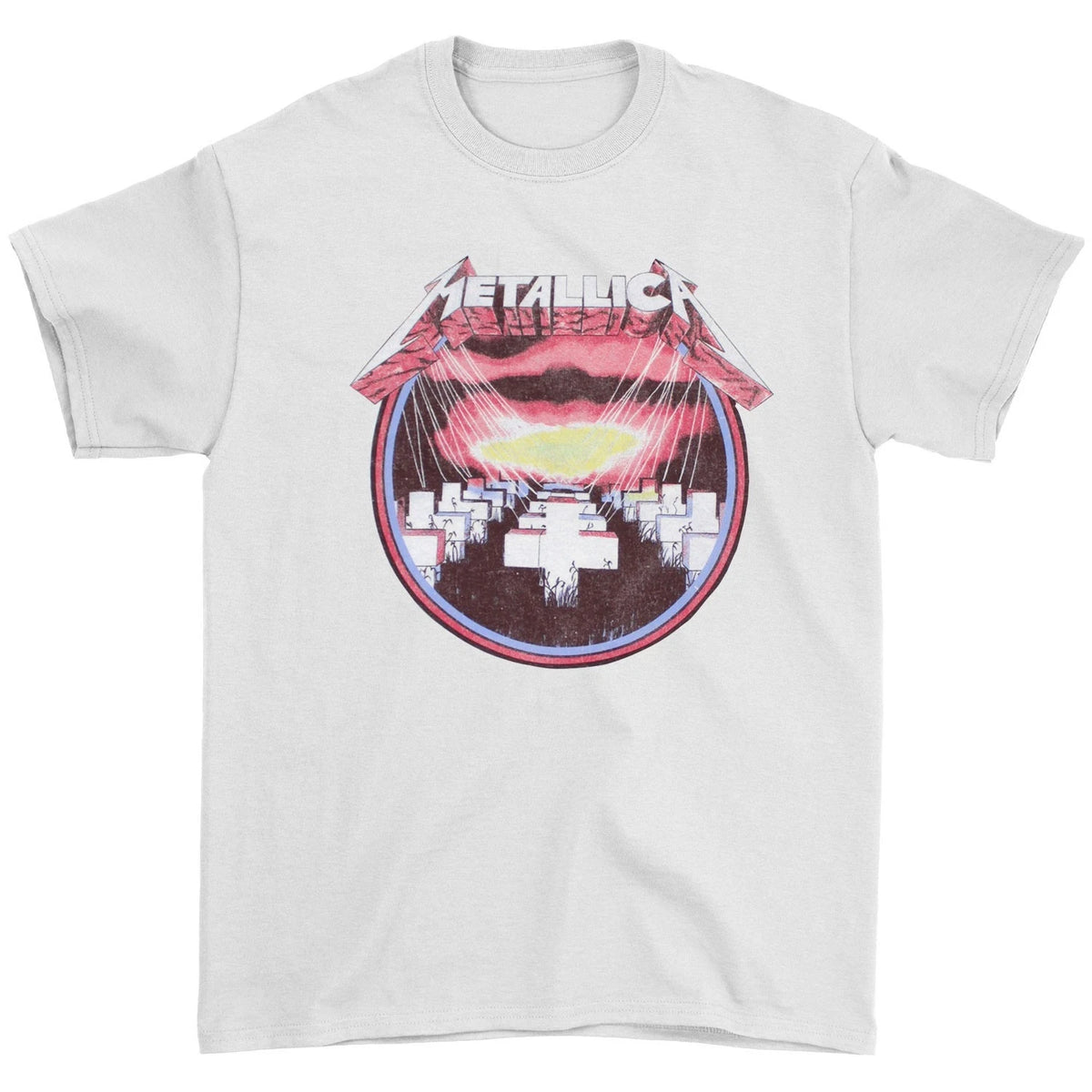 Metallica Metal Up Band T-Shirt Cotton Graphic Tee Men Women Summer Streetwear Top