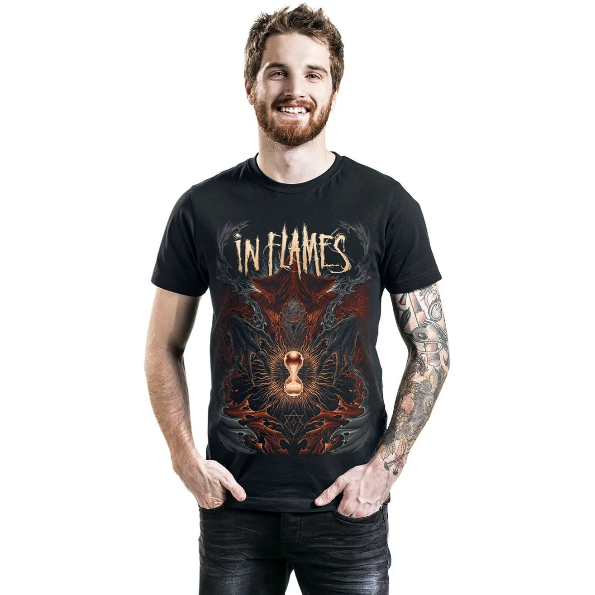 Y2k in Flames Graphic Cotton T-shirt Unisex Summer Short Sleeve Fashion Brand Tee Luxury Casual Vintage Tees