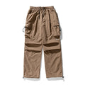 TFETTERS Brand Autumn Winter Cargo Pants Men 2026 New Baggy Watertight Drawstring Men Parachute Pants Techwaer Tourism Man Pants