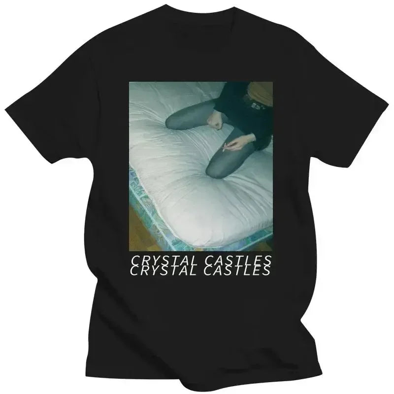 Y2K Punk Dark Streetwear Portrait Graphic T-Shirt Men Women Urban Style Polyester Short Sleeve Fashion Casual Tops