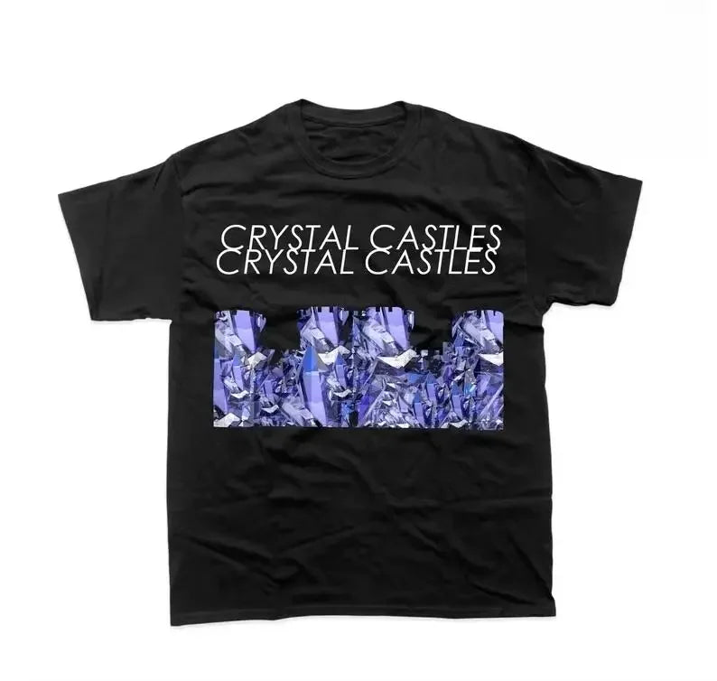 Y2K Punk Dark Streetwear Portrait Graphic T-Shirt Men Women Urban Style Polyester Short Sleeve Fashion Casual Tops