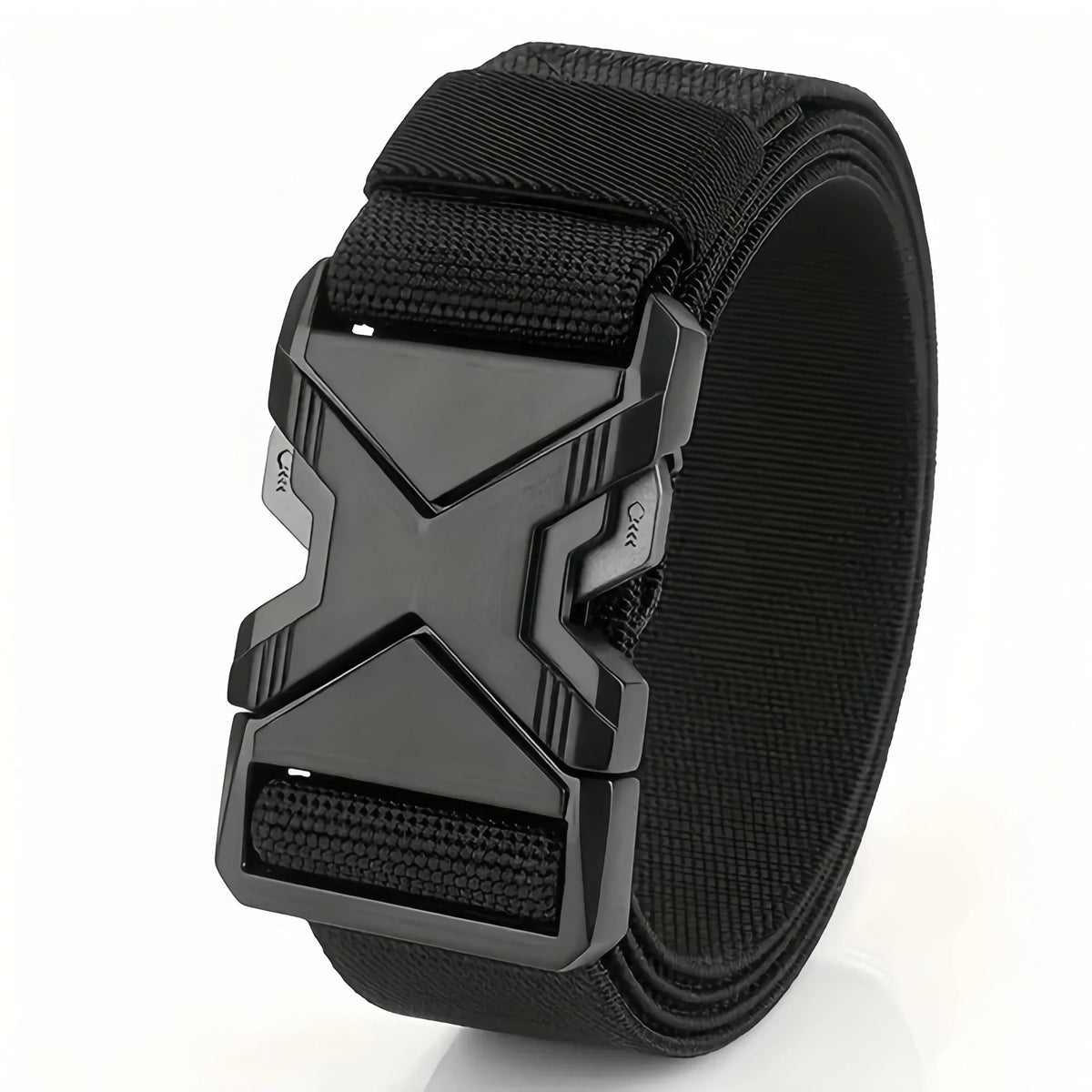 New Quick Release Pluggable Buckle Sports Belt Breathable ElasticMen Belts For Men Elastic Pants Belt