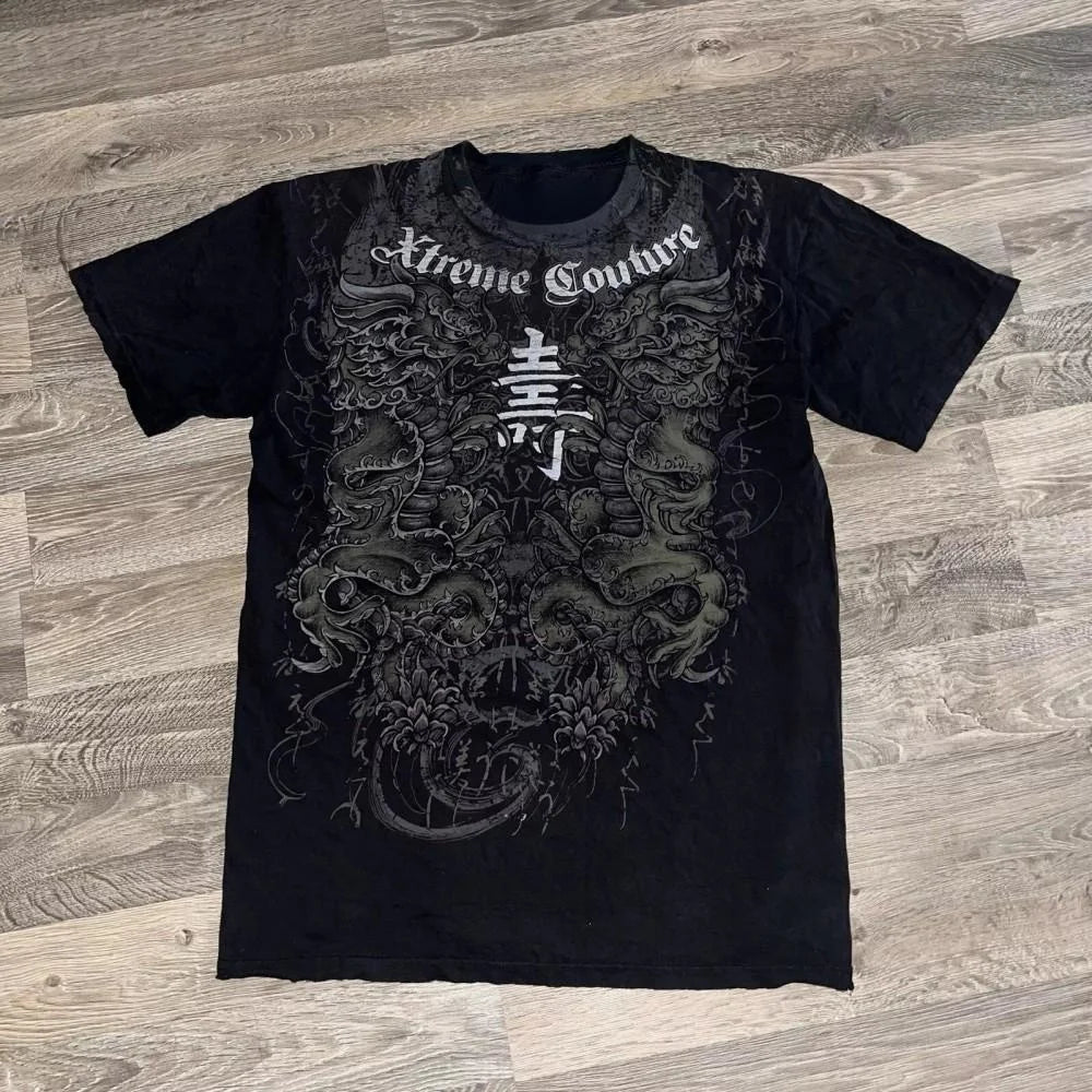 Fashion Y2k T-Shirt Men Medieval Vintage Skull 3D Printed Short Sleeve Hip Hop Street Style Round Neck Tee Summer Men's Clothing