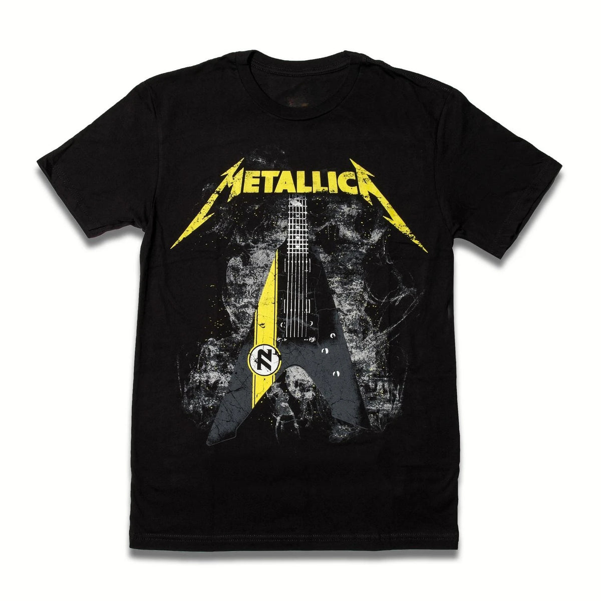 New Metallica bestseller Men's 100%Cotton shirt Y2k electric guitar Graphic Tshirts hiphop style Women hawaiian luxury T-shirt.