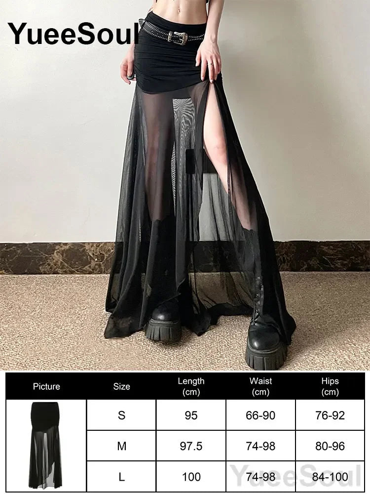 Gothic Women Skirts Black High Waist Pleated Skirts 2026 New Y2K Party Club Punk Goth Dark Grunge Lolita Halloween Mini Skirt