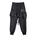 2026 Outdoor Tactical Punk Cargo Pants Multi-pockets Paratrooper Techwear Pants Man High Street Hip Hop Trousers