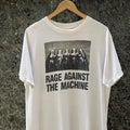 Angry Machine Rock Band Heavy T-shirt Vintage Rock Punk T Shirts Summer New Style Casual Fashion Streetwear Print Tops Unisex