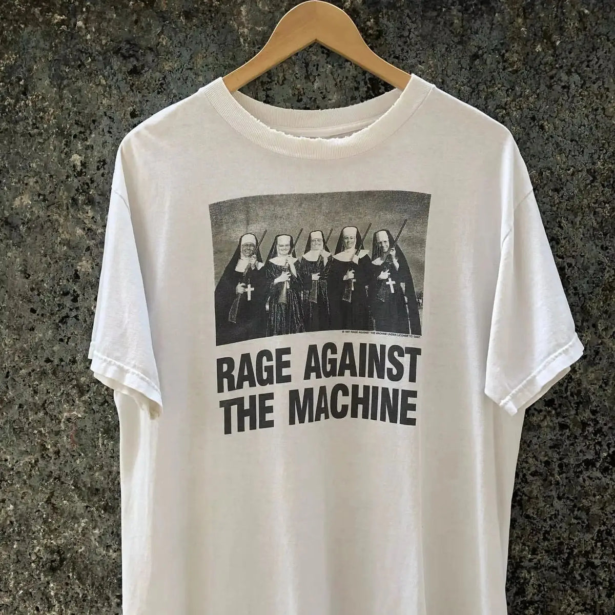 Angry Machine Rock Band Heavy T-shirt Vintage Rock Punk T Shirts Summer New Style Casual Fashion Streetwear Print Tops Unisex