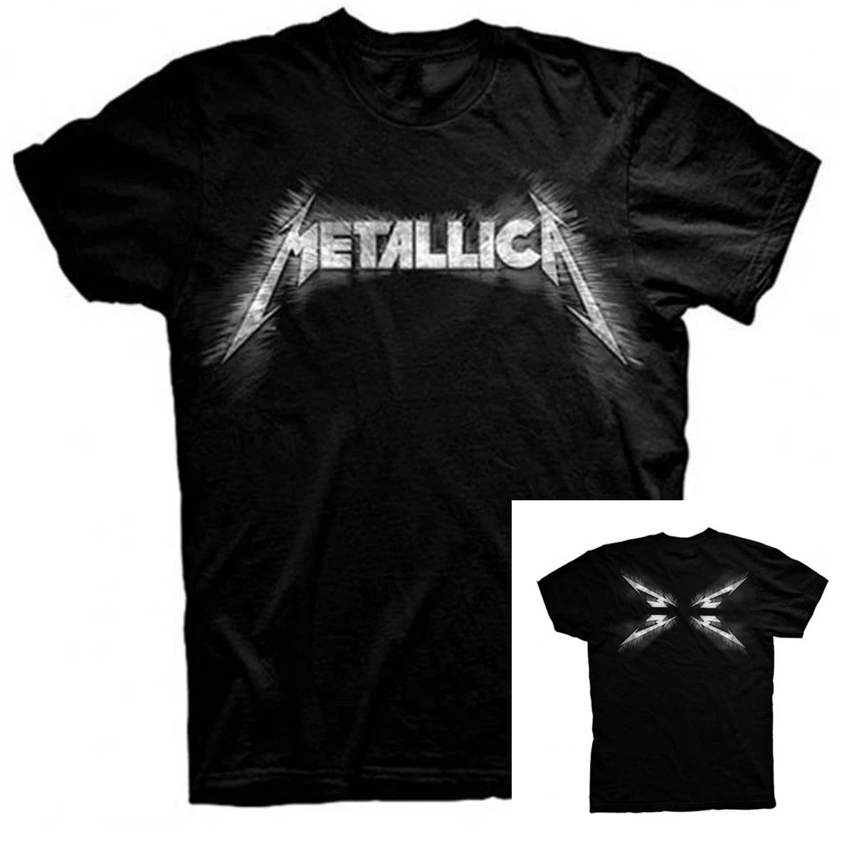 Metallica Metal Up Band T-Shirt Cotton Graphic Tee Men Women Summer Streetwear Top