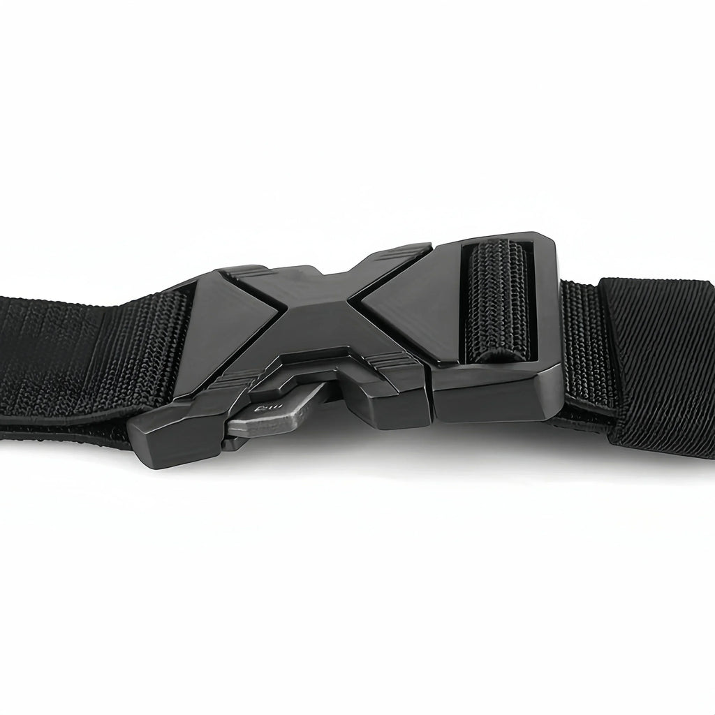 New Quick Release Pluggable Buckle Sports Belt Breathable ElasticMen Belts For Men Elastic Pants Belt
